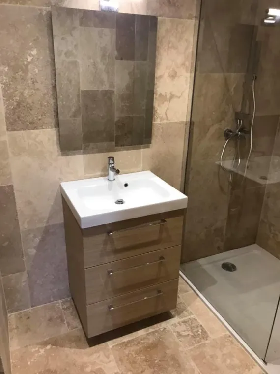 Rénovation complète et sur-mesure d'une salle de bain à Fréjus